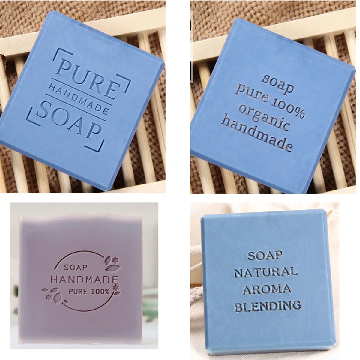 Серия букв английского алфавита прозрачный акриловый штамп для мыла печать