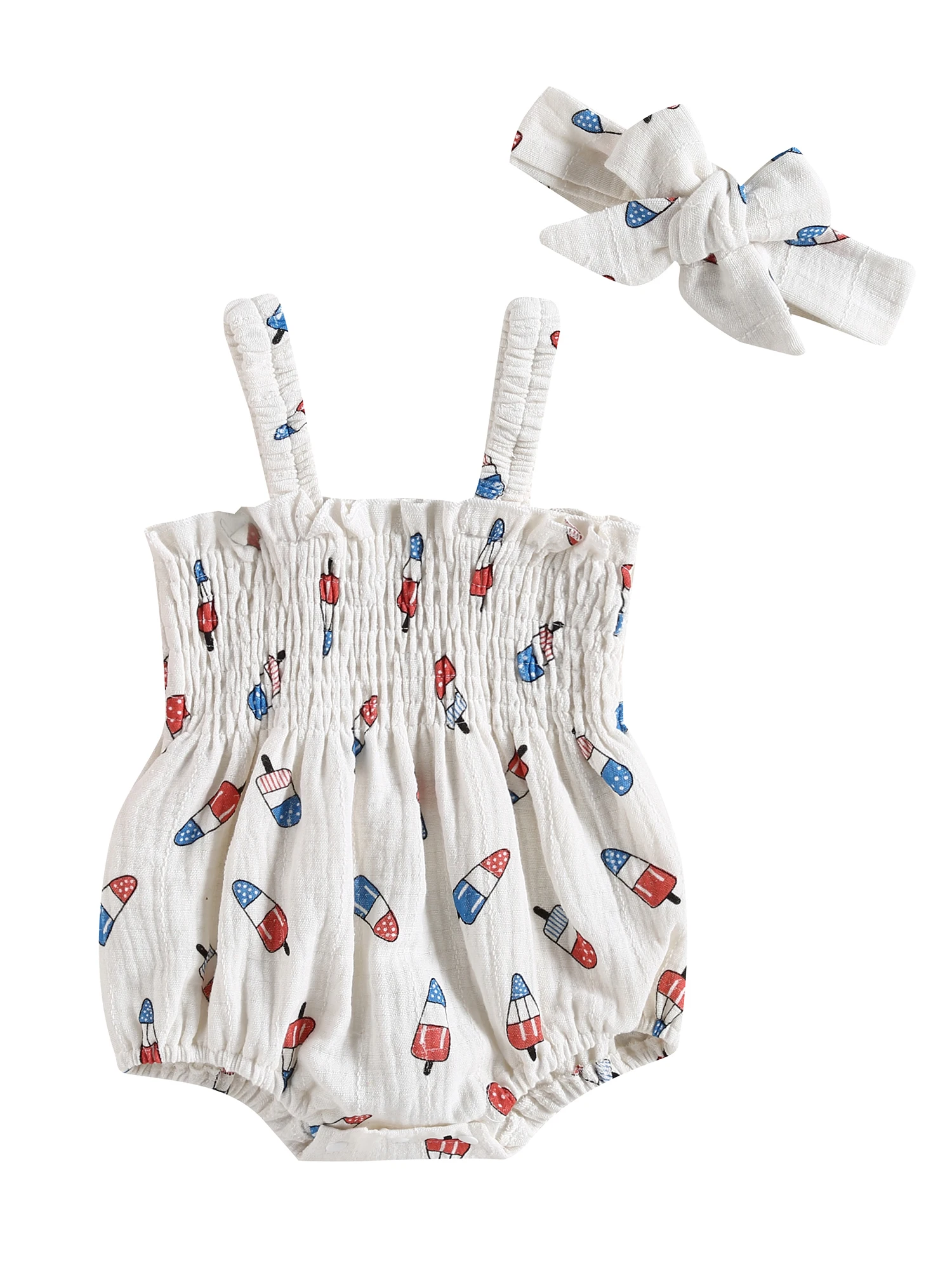 

Louatui Infant Baby Girls Summer Romper Dress Newborn Plaid Floral Sunsuit Clothes Playsuit Jumpsuits 0-24 Months