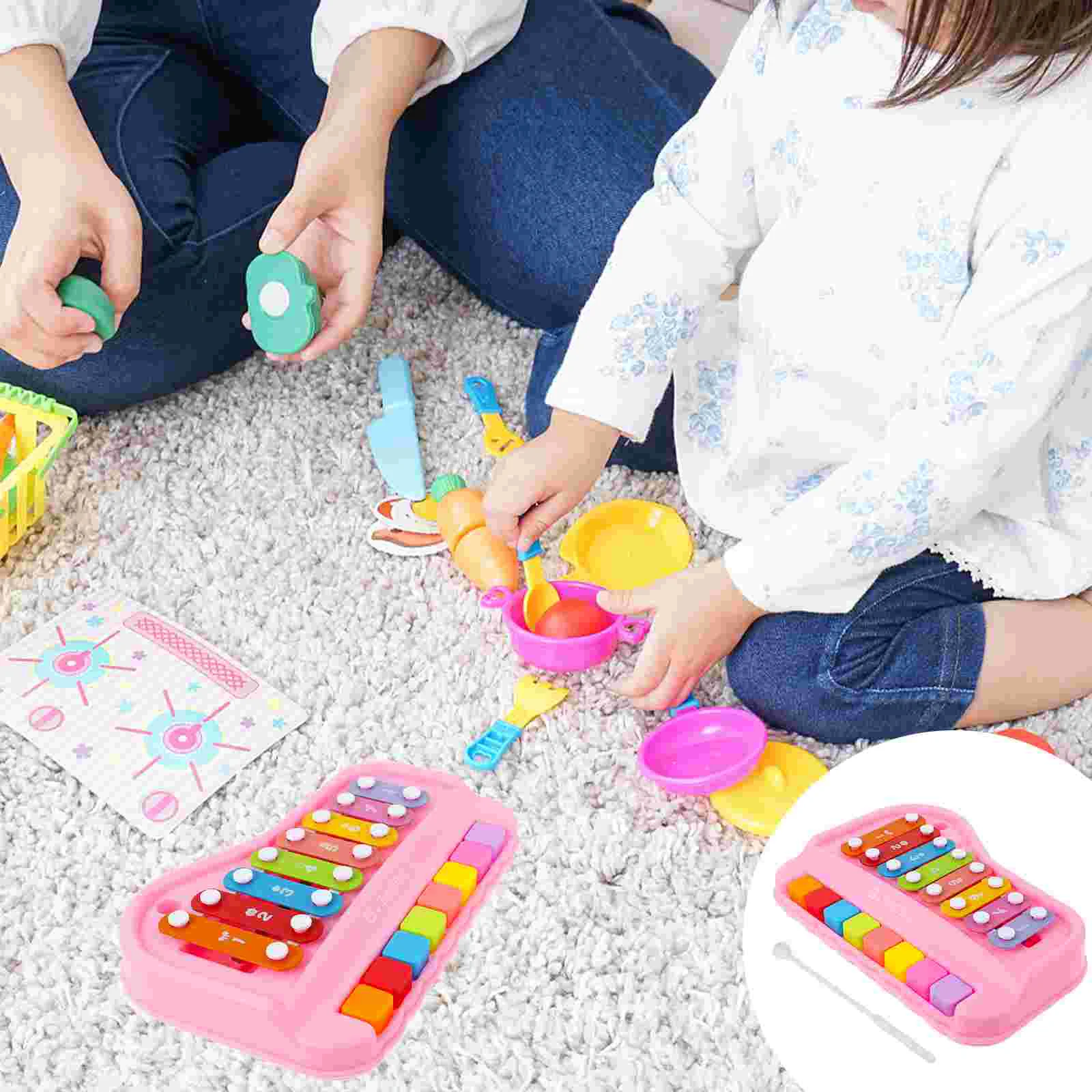 

Hand Percussion Educational Toy Early Education Educational Baby Musical Octave Piano Xylophone