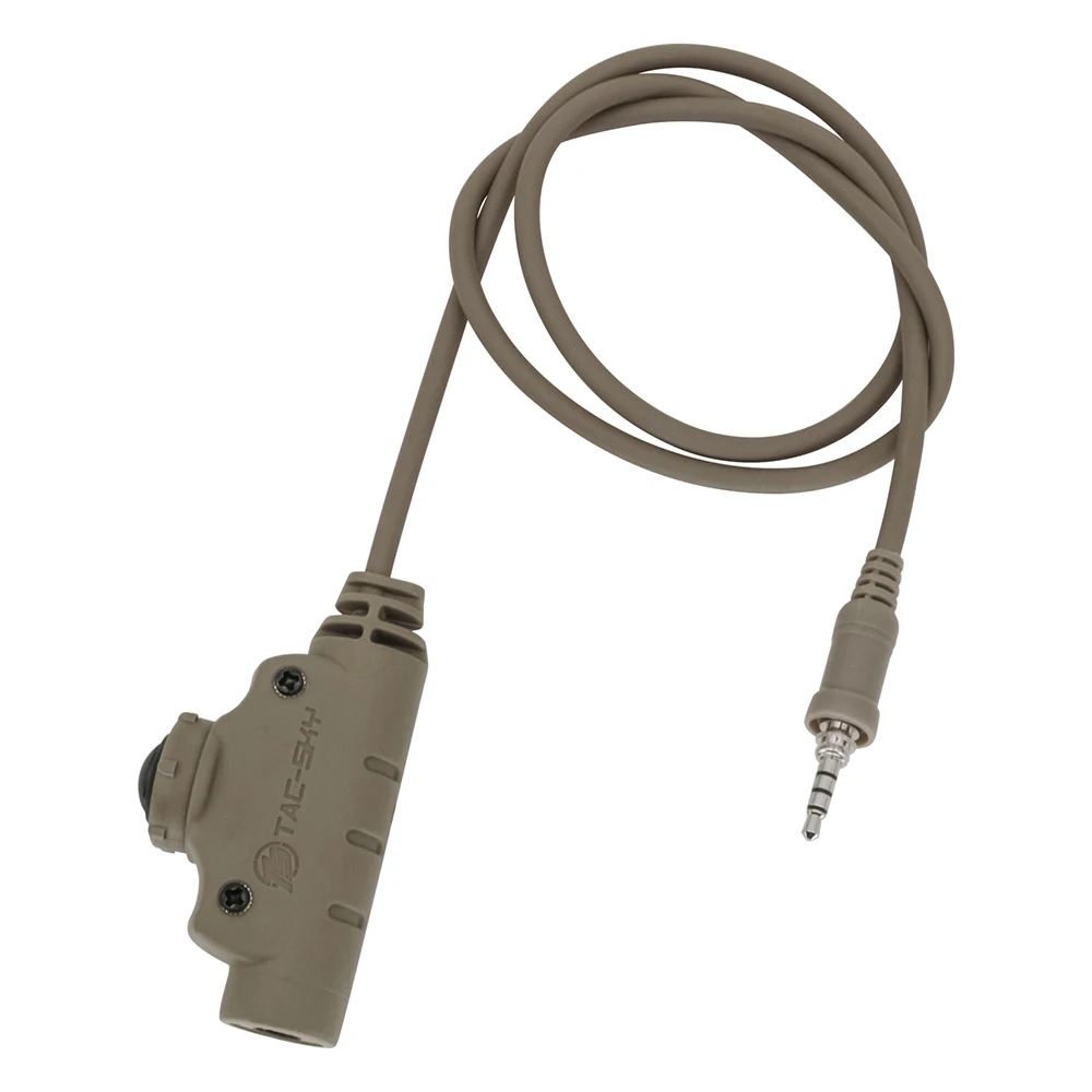 Yaesu Ver V2 Ptt Tactical U94 PTT for  PELTOR COMTAC SORDIN Headphone Yaesu Plug VX-6R VX7R Radio Tactical Shooting Headset