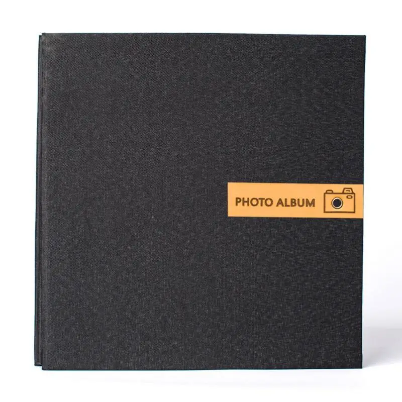 

Фотоальбом из самоклеющейся ткани, персонализированный семейный фотоальбом большой вместимости для свадьбы