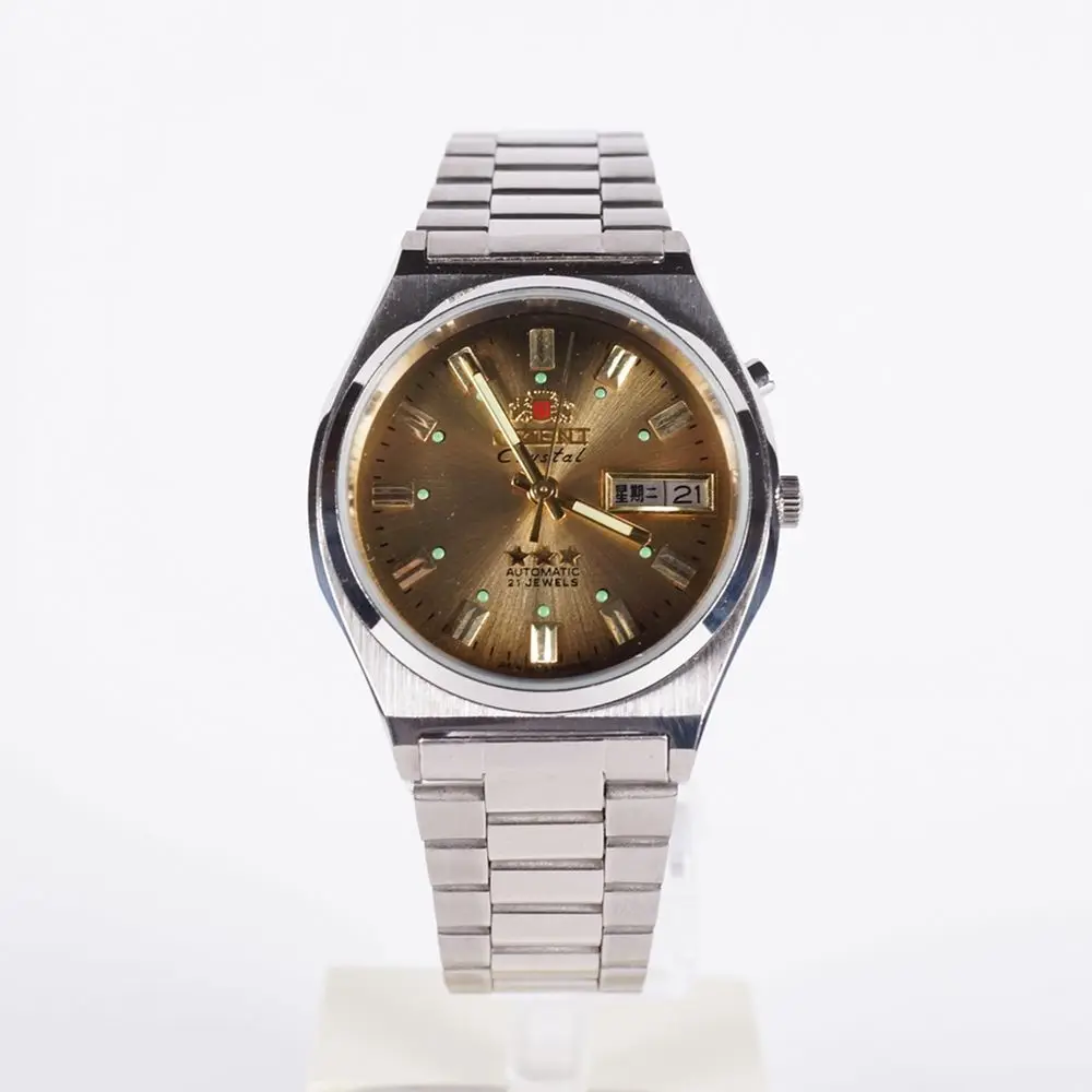 

Автоматические механические часы, Оригинальные стандартные часы, винтажные мужские часы, стальные светящиеся