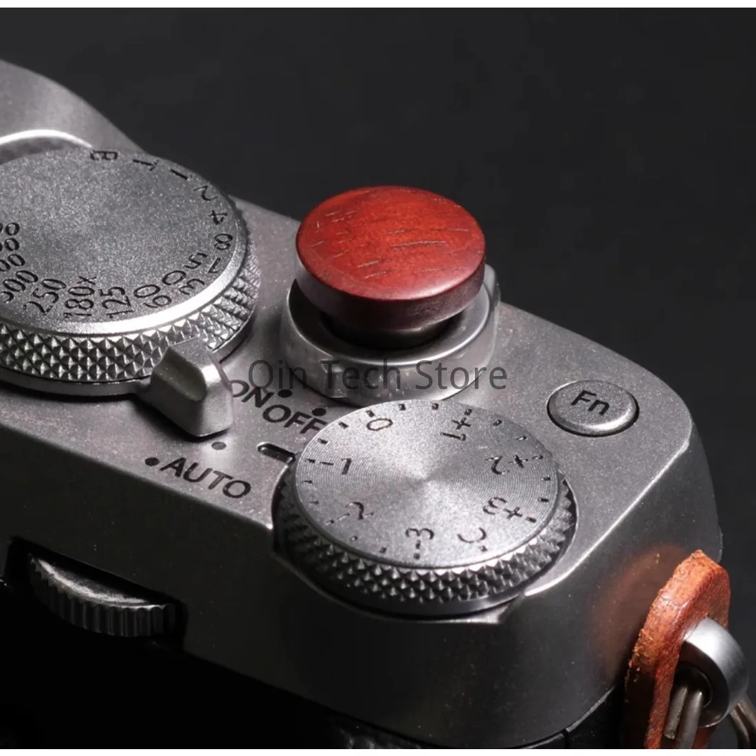 Кнопка затвора из массива дерева ручной работы для Fuji XPRO3 XT5 X100V XT30 XE Leica M9 M10 M240 черное дерево шунт палисандр Вогнутый выпуклый