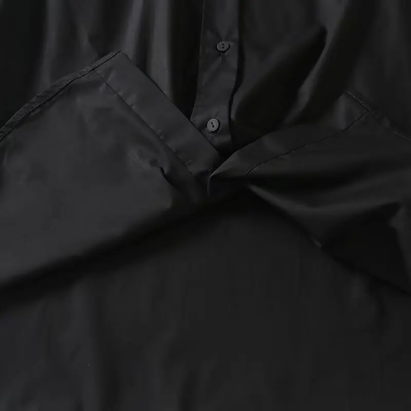 Maxdutti модная женская Минималистичная рубашка в скандинавском стиле цветная