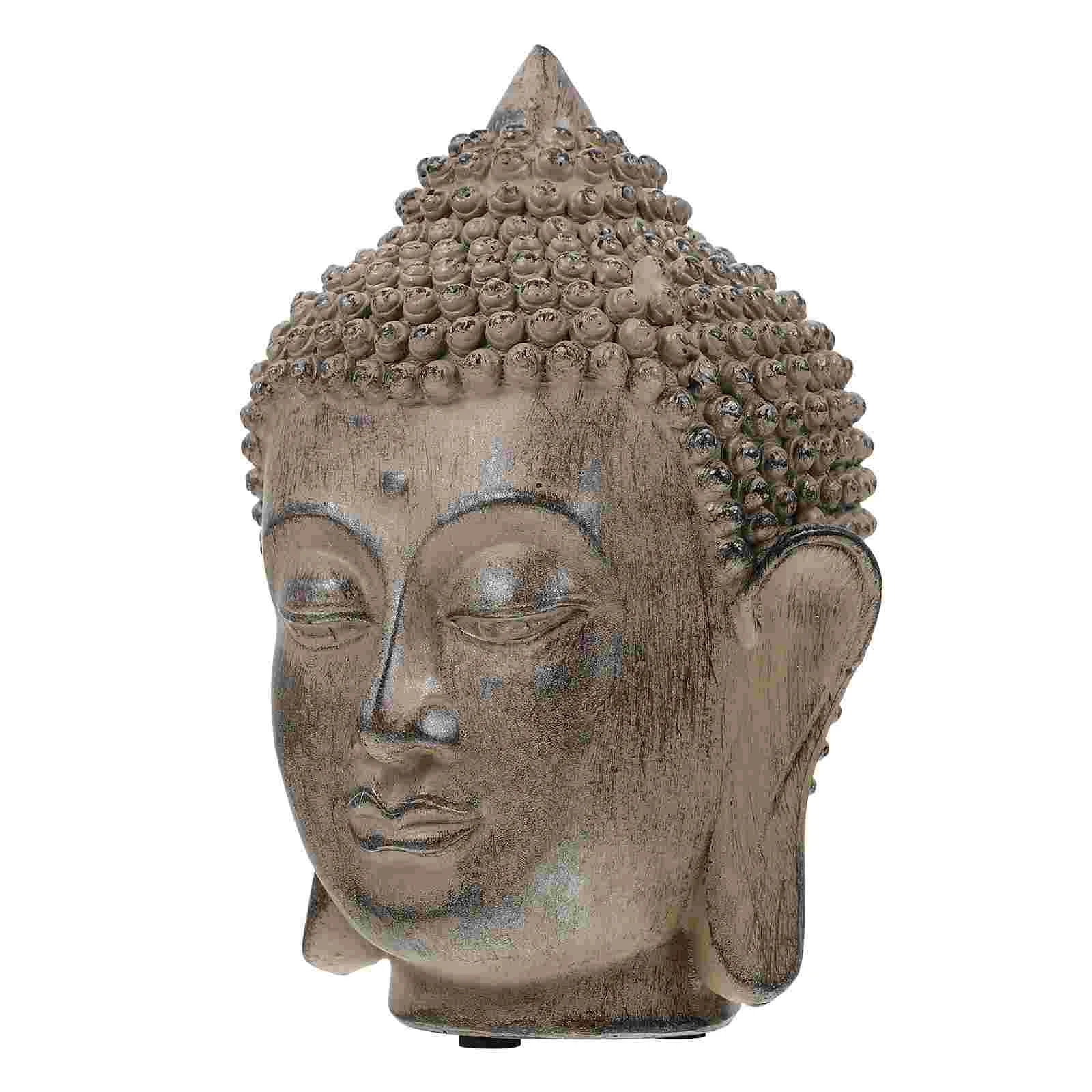

Statue Head Shakyamuni Garden Meditating Sculpturehome Outdoor Standing