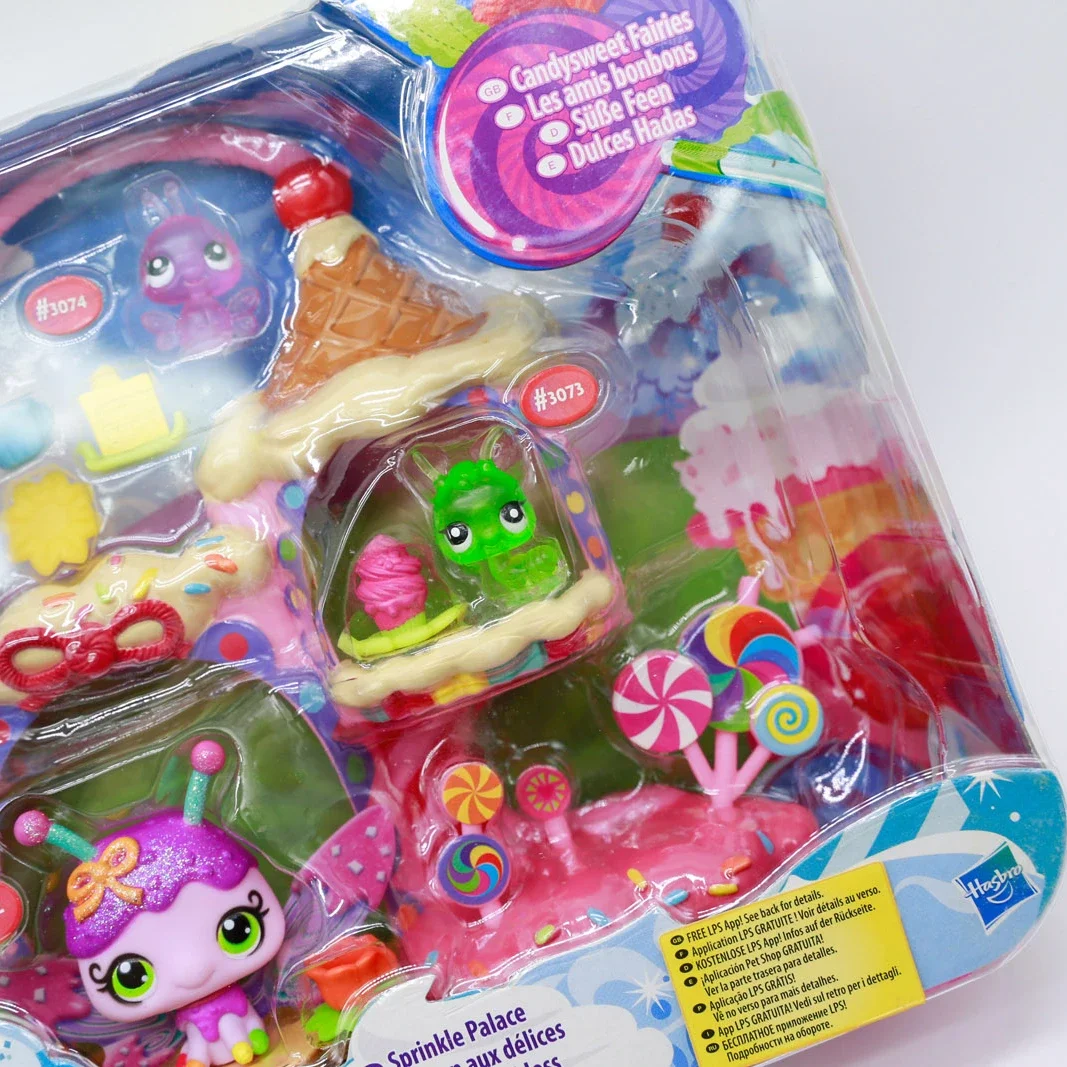 Hasbro аниме фигурки Littlest Pet Shop милые куклы игрушки Candysweet феи посыпчатый дворец
