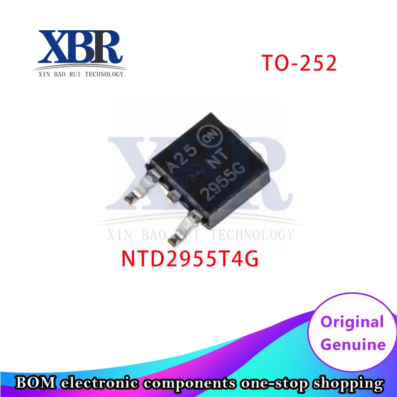 

10 Piece NTD2955T4G TO-252 Semiconductors Transistors New and original 100% quality