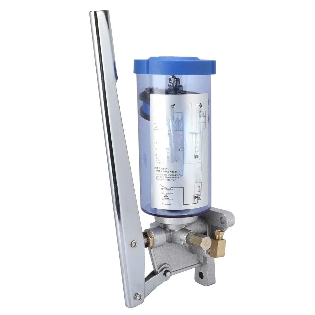 Manual Lubricating Pump Hand Operated Grease Lubricator 6mm Tool Outlet/500CC Manual Lubricating Pump