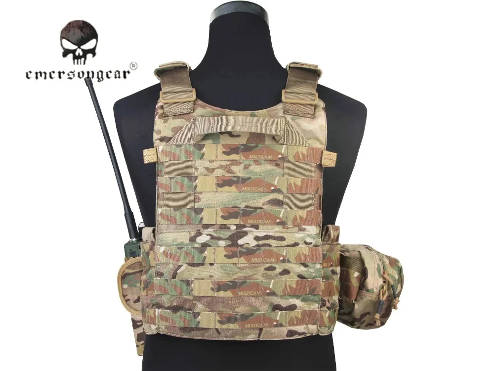 Emersongear LBT6094A стильный тактический жилет с 3 мешочком для страйкбола военный боевой