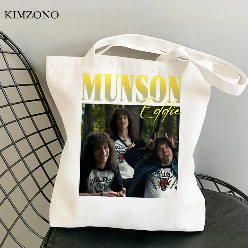 

Эдди мунсон, сумка для покупок Hellfire Club, сумка для покупок, сумка для покупок, многоразовая сумка-тоут для продуктов, тканевая сумка-тоут на за...