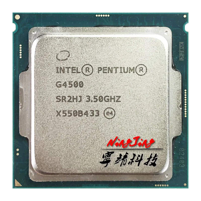 

Двухъядерный процессор Intel Celeron G4500, 3,5 ГГц, 51 Вт, LGA 1151