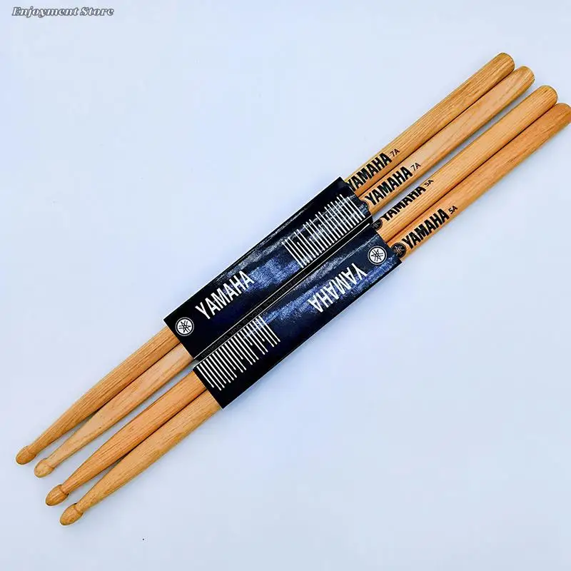 

New 1 Pair Drum Sticks 5A/7A Maple Wood Drumsticks Multi Colors Drum Sticks For Beginners