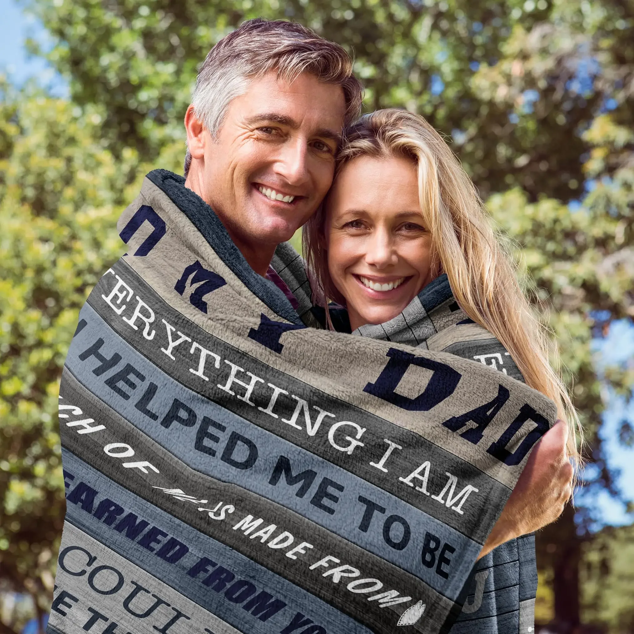 Подарочное одеяло на день рождения для дочери и сына лучший папа свете подарок