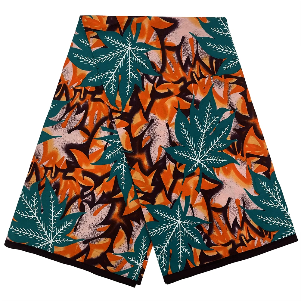 

Veritable High Quality 100% Cotton African Nigerian Prints Ankara Wax Fabric Real Original Wax For Sewing Party Dress VL-3