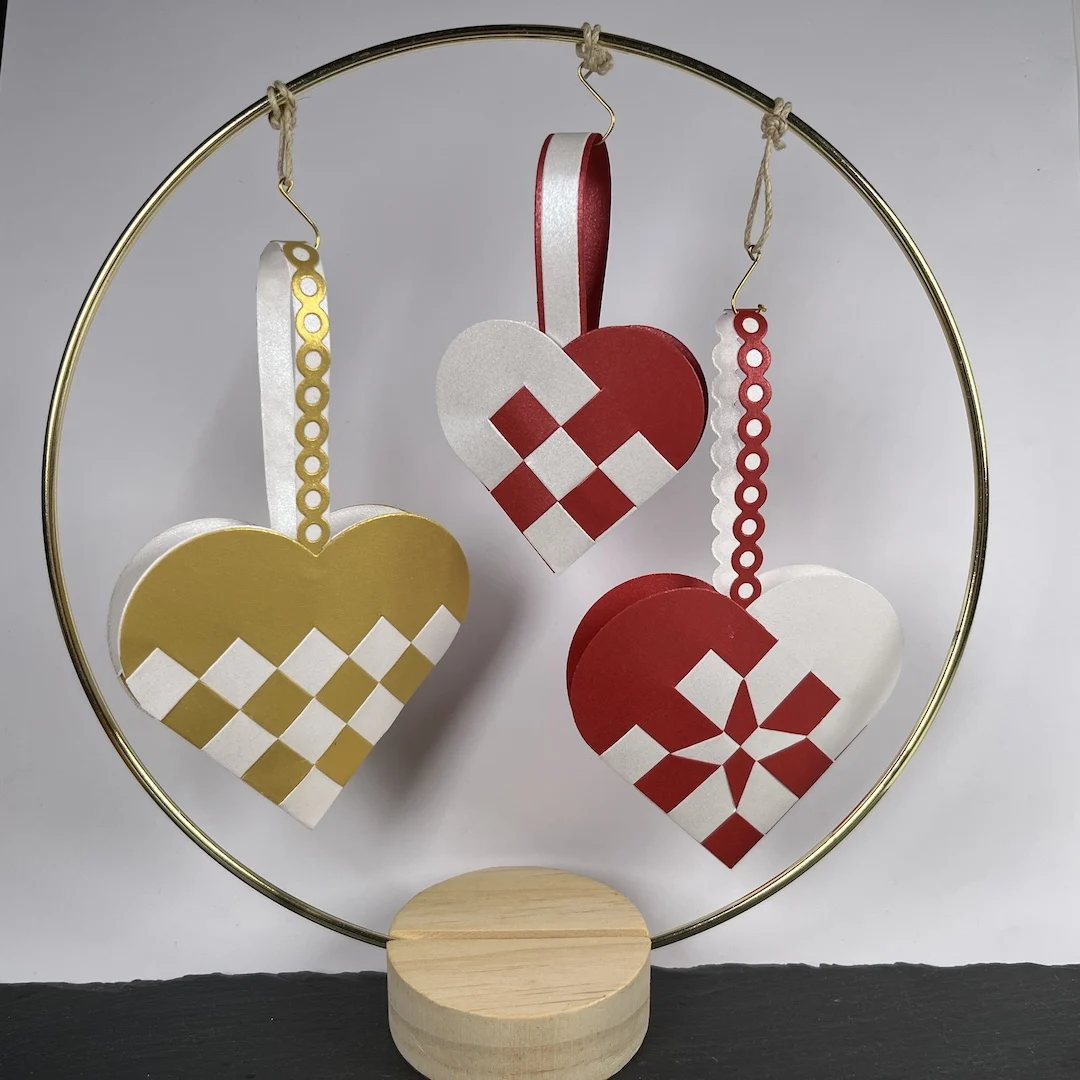 Новинка 2024 Рождественский шар Julekugle Med отражатель вырубные штампы для