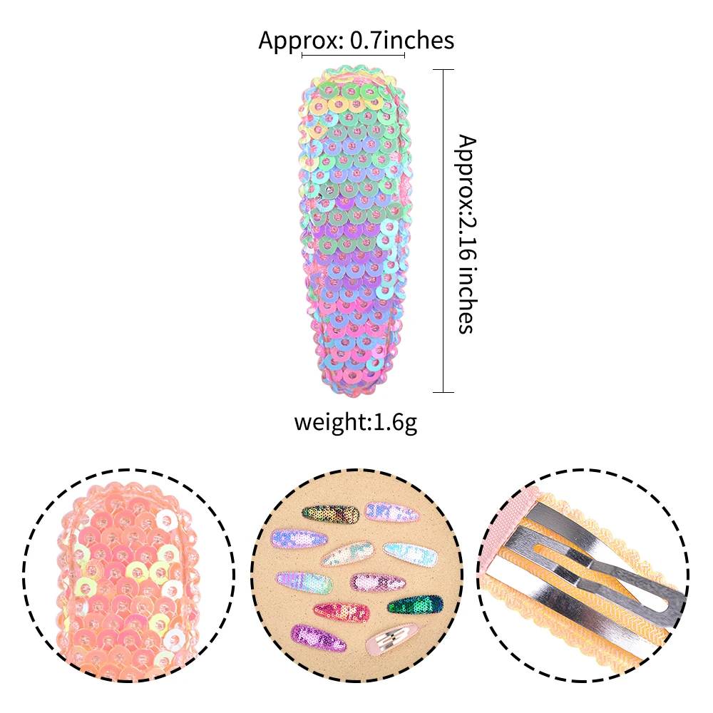 2 шт./партия заколки для волос с радугой