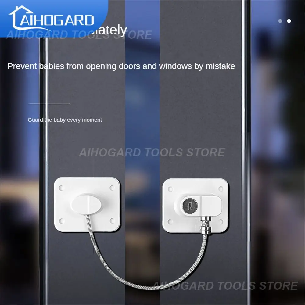 

Strong Fixation Baby Safety Refrigerator Lock Sliding Closet Door Locks Limiter Baby Safety Refrigerator Locks Zinc Alloy