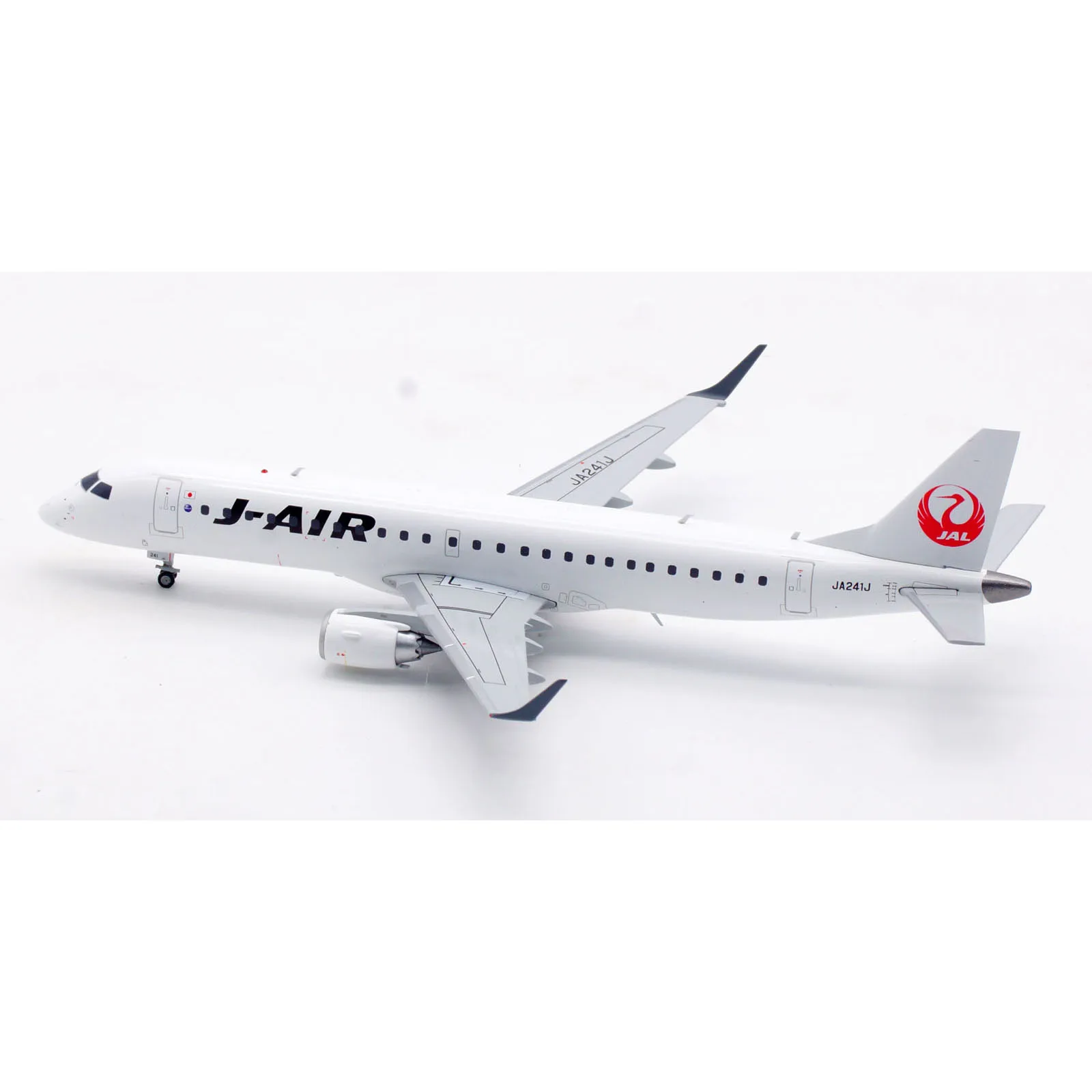 Фото XX2166 Коллекционный самолет из сплава в подарок JC Wings 1:200 J-Air JAL Embraer 190-100STD Литая под давлением модель самолета JA241J с подставкой №5