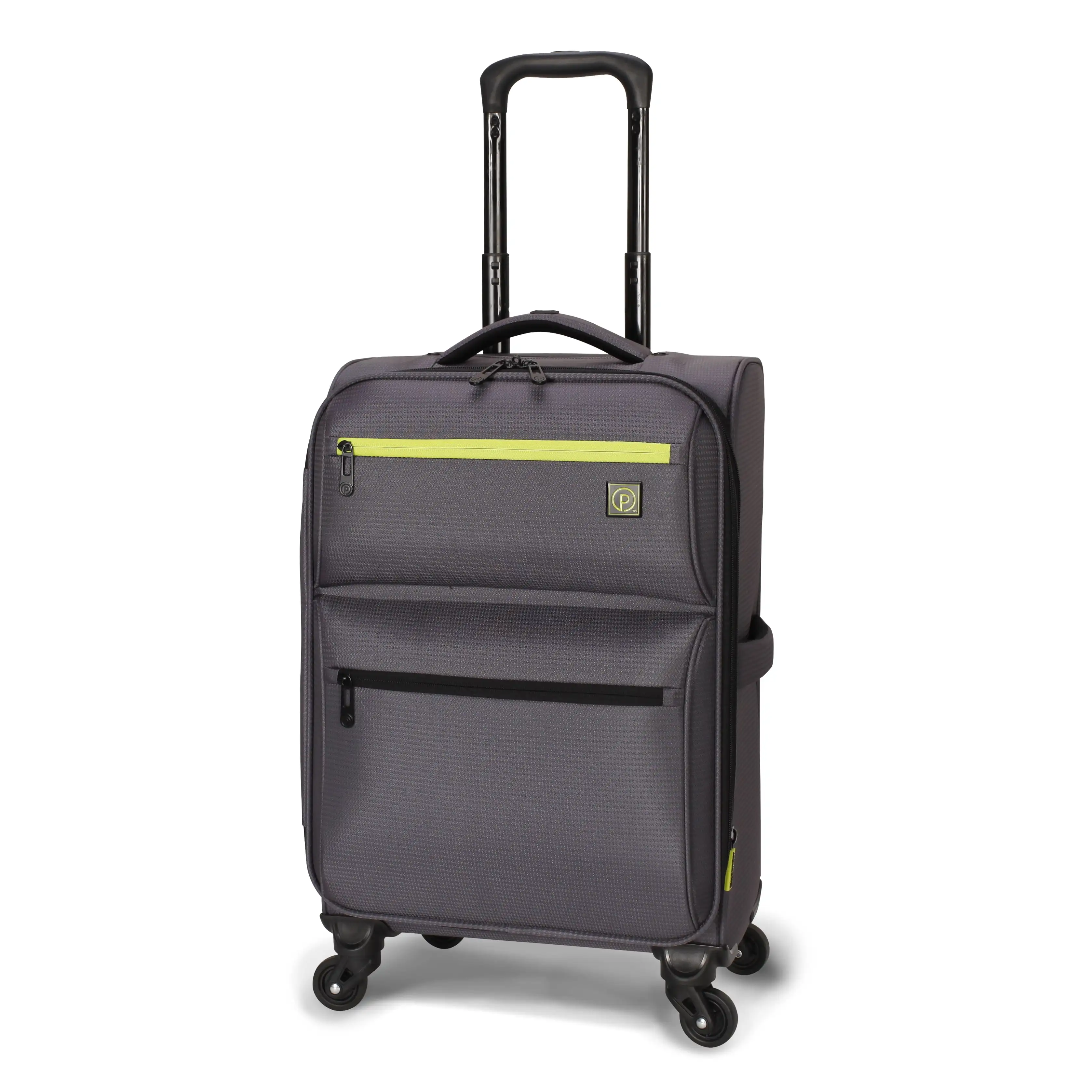 

Trulite 26" Lightweight Check Luggage Grey, 26" x 9.5" x 17", 7.4lbs