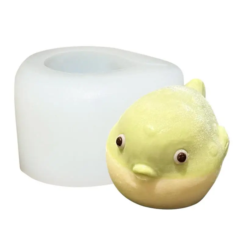 

Silicone Mousse Mold Puffer Fish Silicone Molds DIY Sugar Chocolate Hard Candies Dessert Candle Molds Dessert Decor