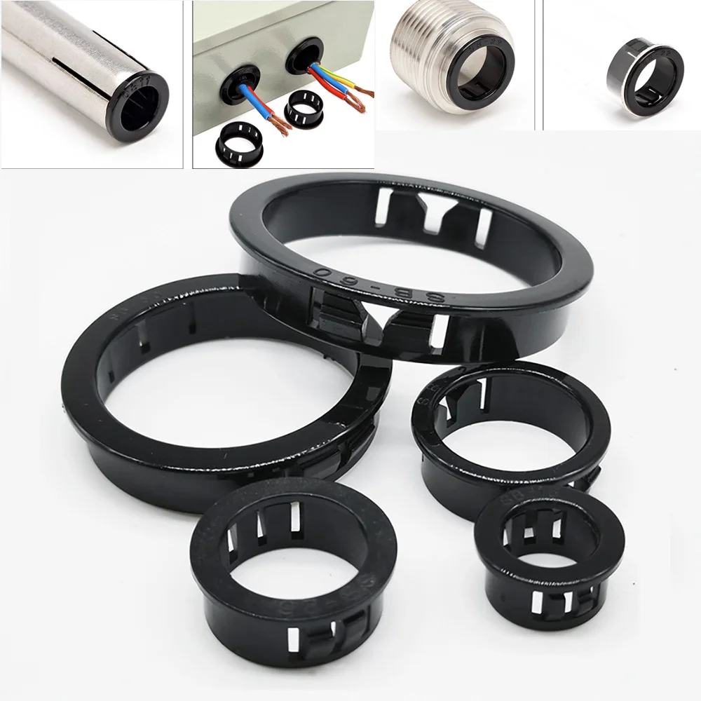 

20/10 шт., 7,8-59 мм, нейлоновая втулка с пряжкой, пластиковая умная защелка на петле, оболочка, настольный провод, входное отверстие, уплотнительное кольцо, заглушка для отверстия