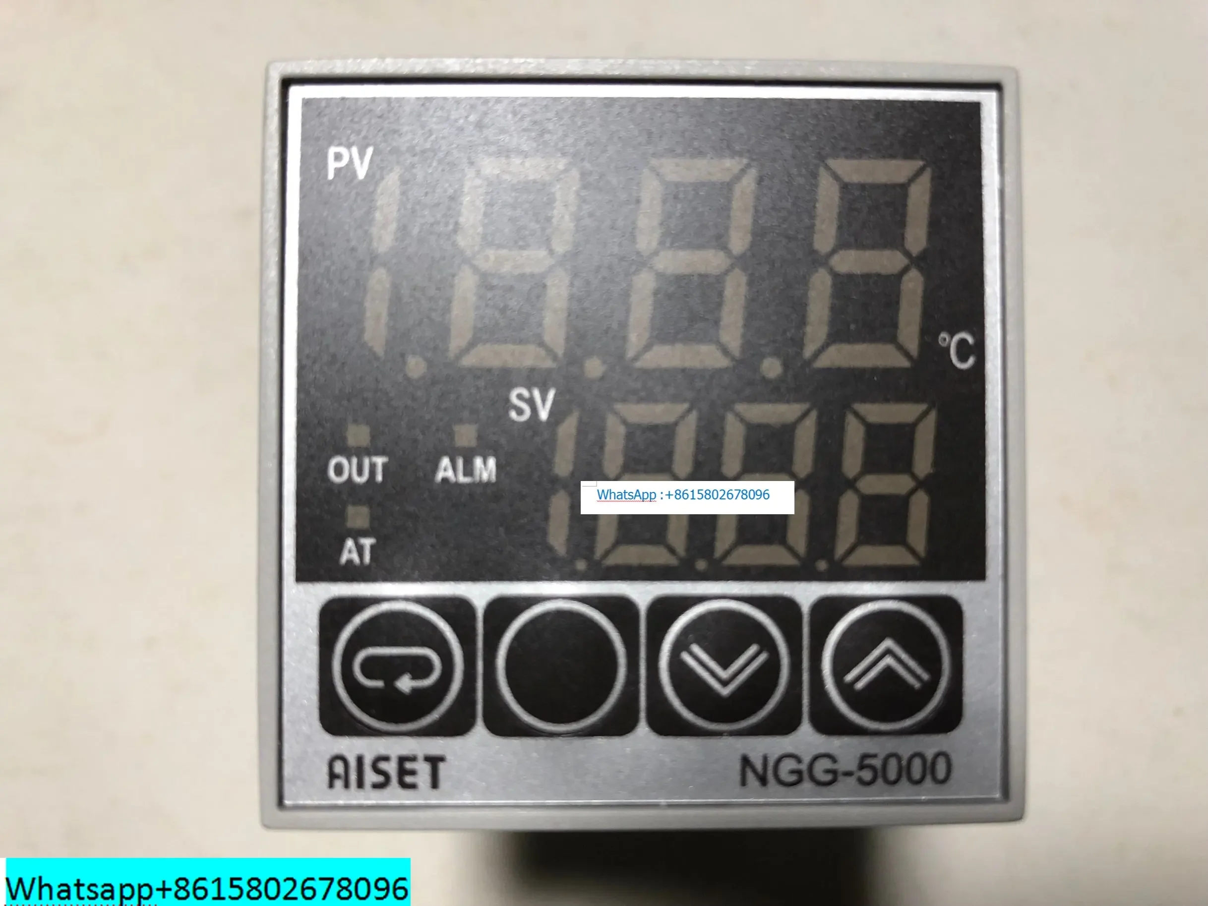 Aiset Шанхай ультратонкий термостат умный измеритель фотография