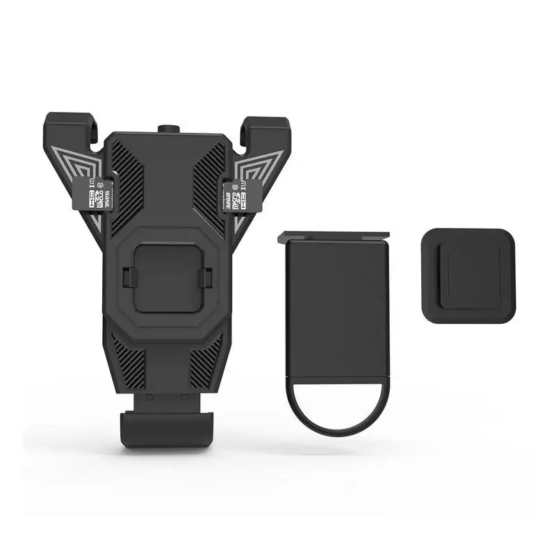 

Game Console Bracket Non Slip Rubber Pad ABS Adjustable Stand Space Saving Game Console Built In TF Card Slot Game Accessories