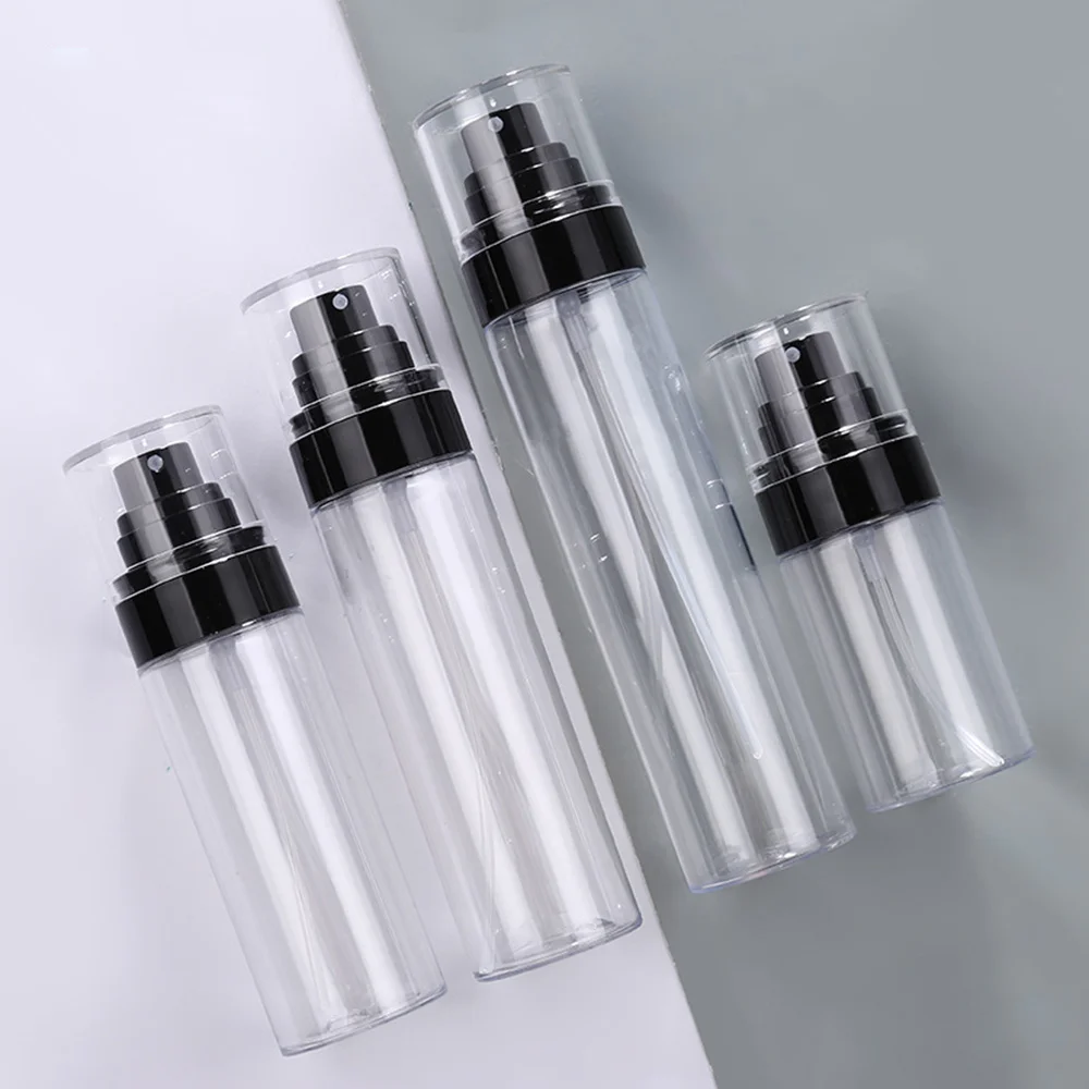 

HEALLOR 50ml/80ml/100ml/120ml Transparent Empty Spray Bottles Plastic Refillable Container Empty Cosmetic Containers