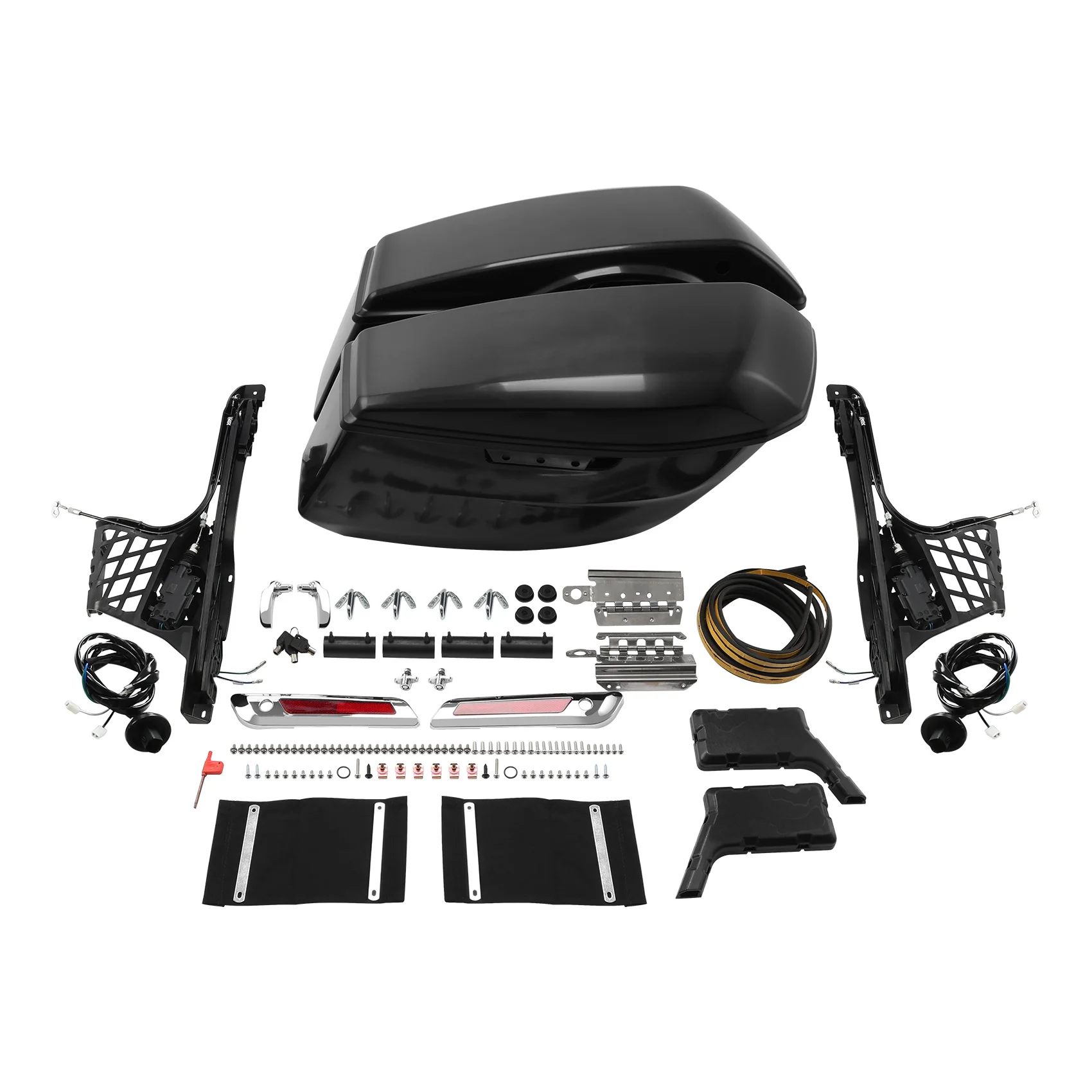 

Седельные сумки, седельная сумка, подходит для Harley CVO Road Street Glide FLHXSE FLTRXSE 2023-2025, боковые сумки для багажа