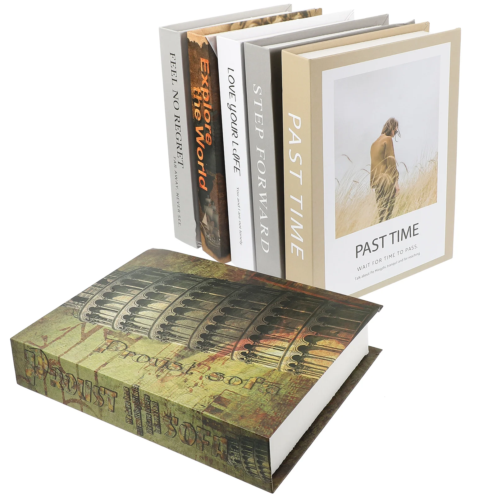 

Book Photo Prop Model Simulation Book Ornament Office Home Decoration for Bar Tea Shop