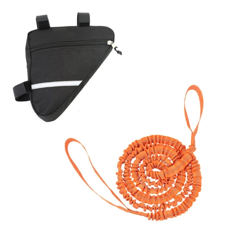 Раллийная веревка Велосипедный эластичный буксирный трос безопасный