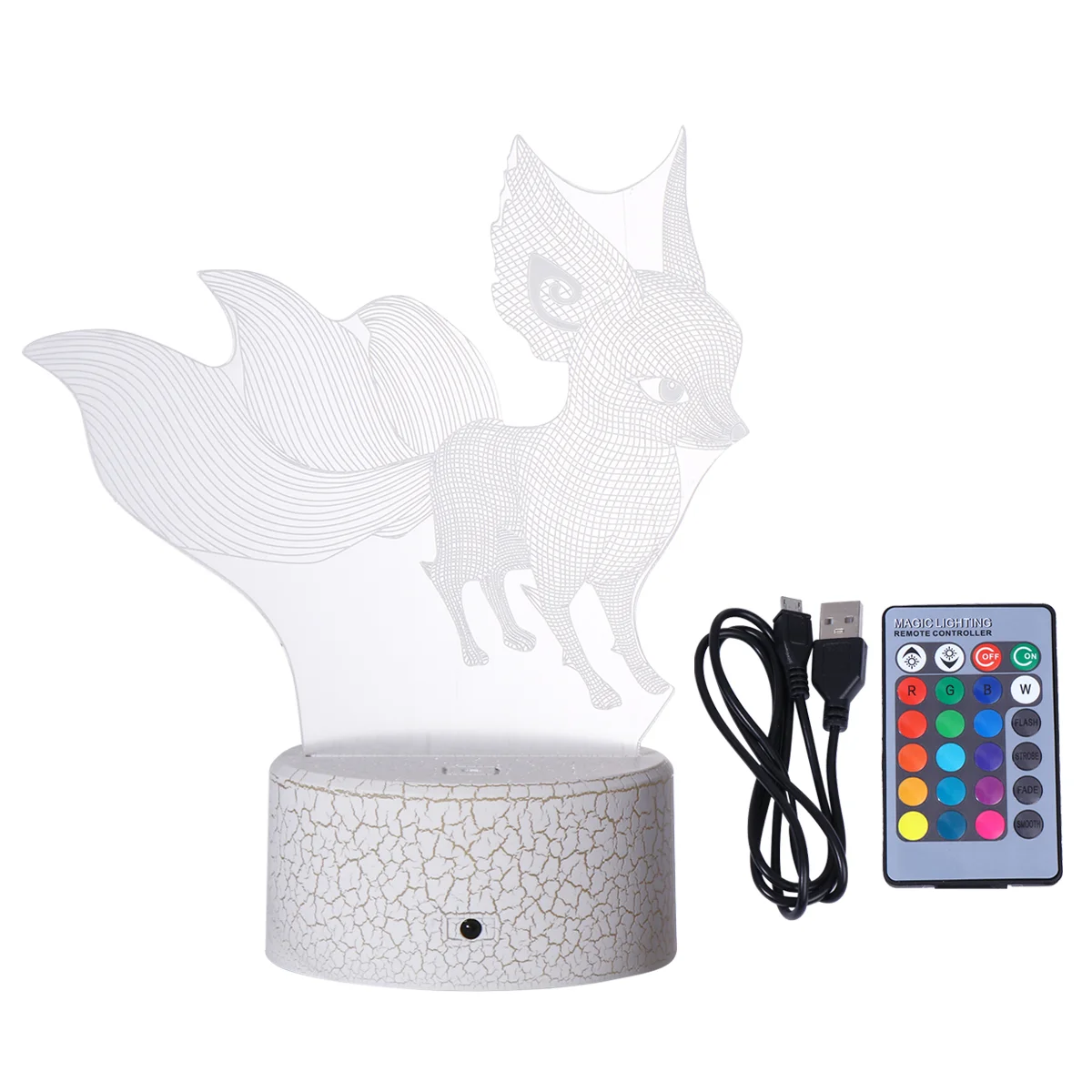 

1pc Reusable Lightweight Touch Fox Shape Family