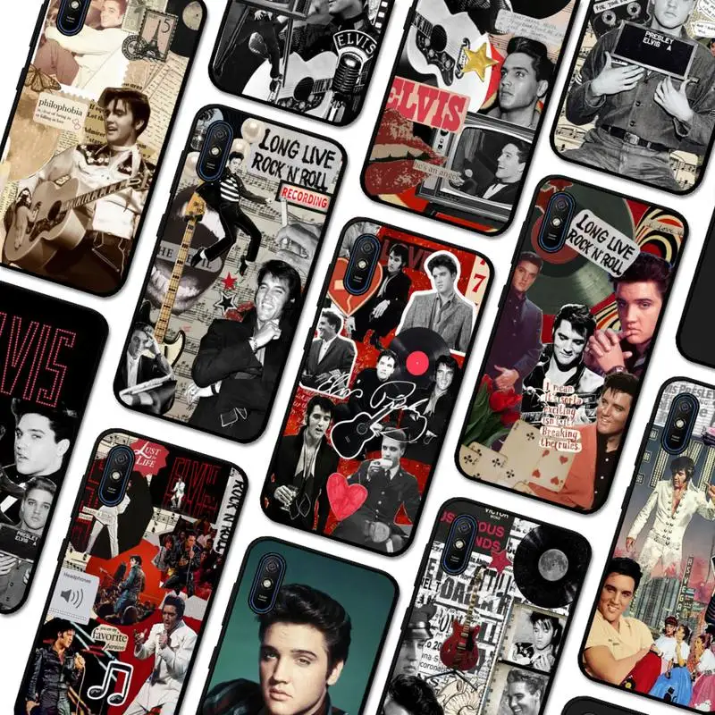 

Elvis Presley Kiss Phone Case for Redmi 5 6 7 8 9 A 5plus K20 4X S2 GO 6 K30 pro