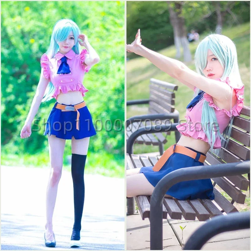 Аниме Семь смертных грехов Элизабет Лайонс карнавальный костюм для девочек