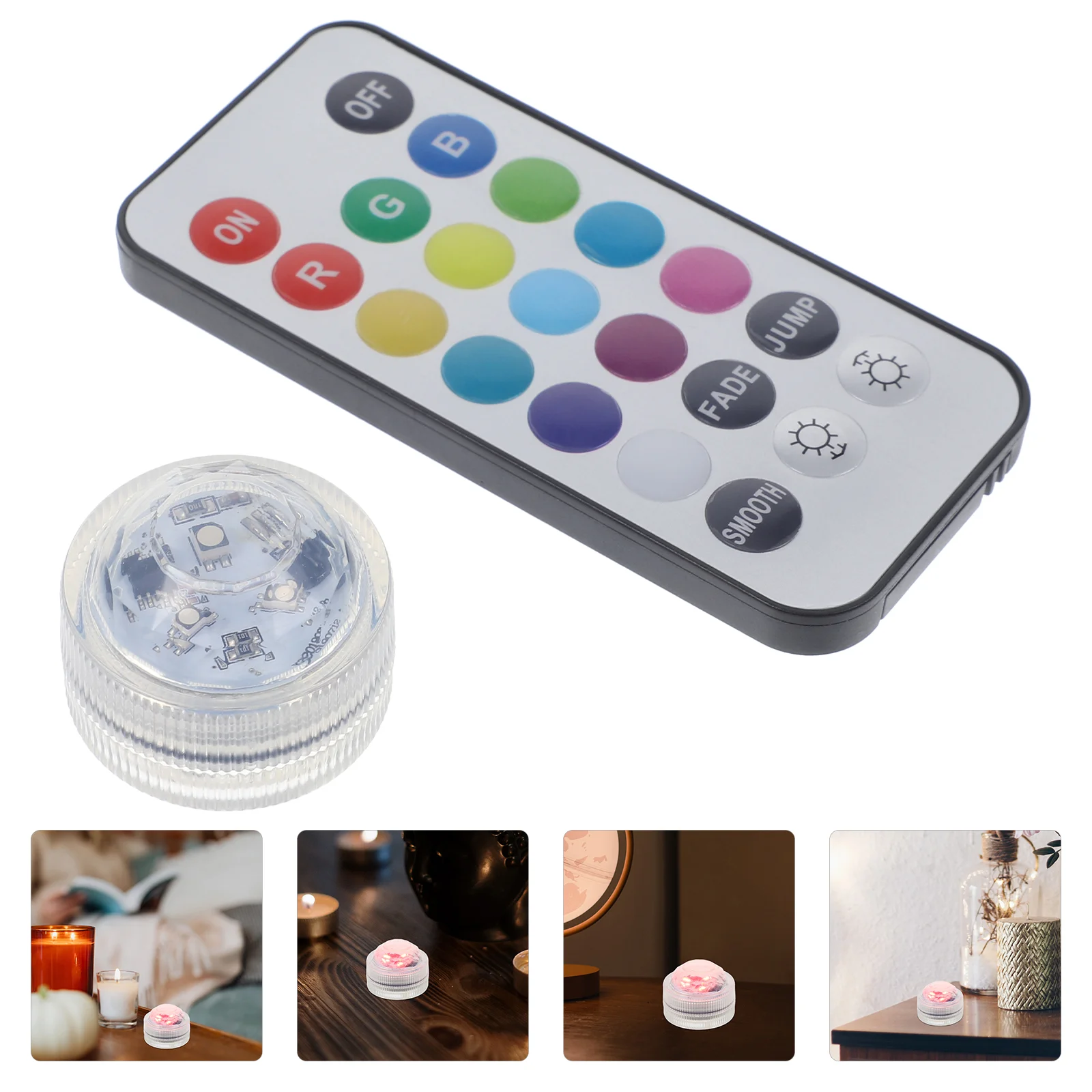 Мини-чайные свечи управляемые свечами декоративные светодиодные аквариумные