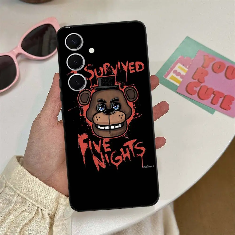 Чехол AmineF- Fnaf F-Five-nights-At-Freddys для телефона Samsung S 24 fe 25 Ultra plus 20 lite 21 30 22 23 24 22 Ultra 5G Fundas (art.: 3920d40007f96) - 3920d40007f96