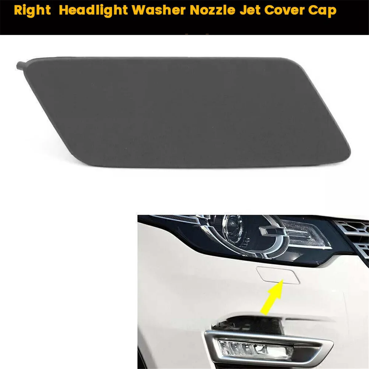 Насадка на правую переднюю фару LR061223 для Land Rover Discovery Sport 2015-2019