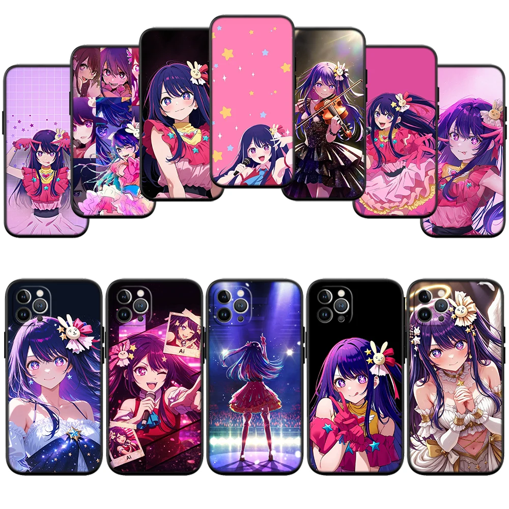Фото Чехол IM56 Oshi No Ko Ai Hoshino для Motorola Edge 60 60s 70 G86 G56 G54 E14 G04S G45 G54 G64 S30 S50 X30 X40 X50 Ultra Pro Power №1