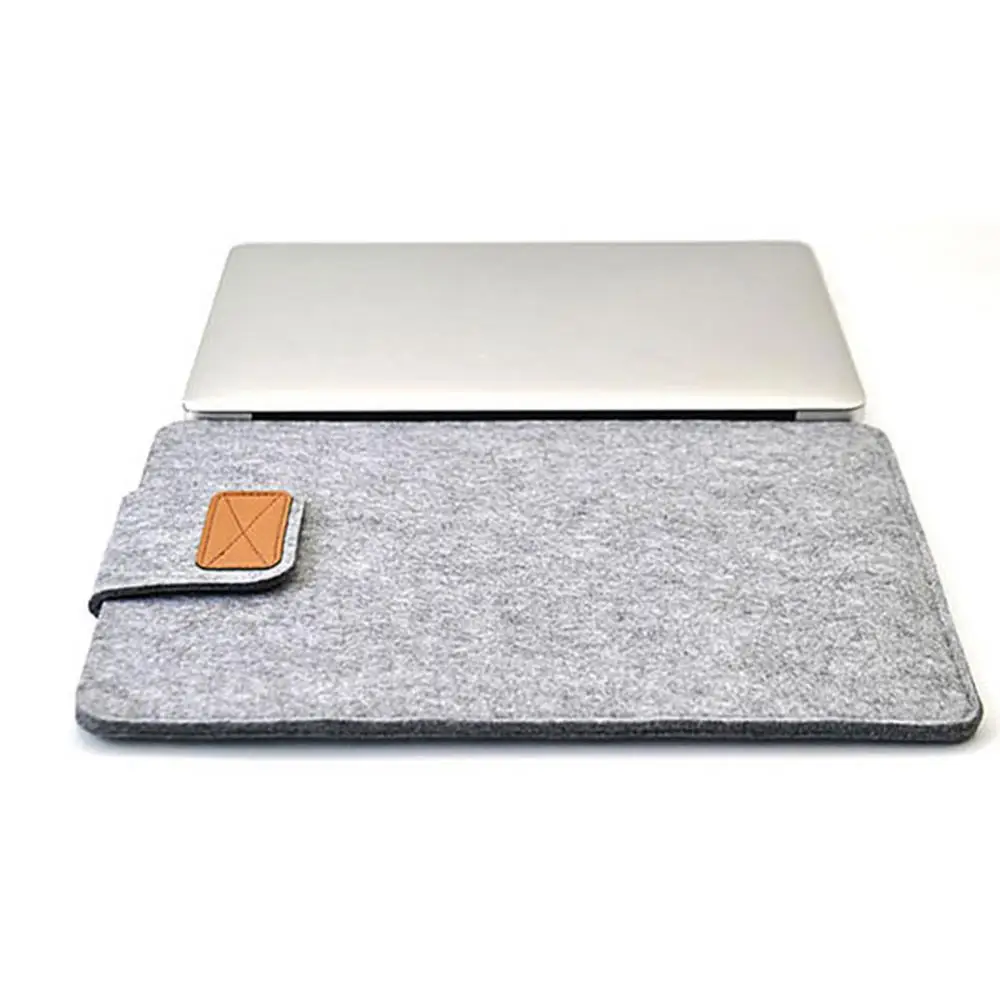 

Anti-Scratch Felt Protector Bag For Macbook Airs 13 Pro Retina 12 15 Laptop Case For Macbook new Air 13 A1932 Stand Cover A2159