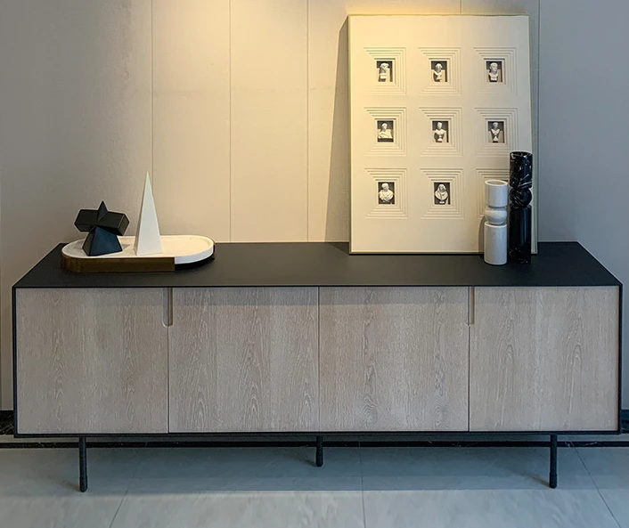 

Минималистичный бесшумный ТВ-шкаф, современный, простой, стандартный Роскошный дизайнерский современный напольный шкаф для хранения в гостиной