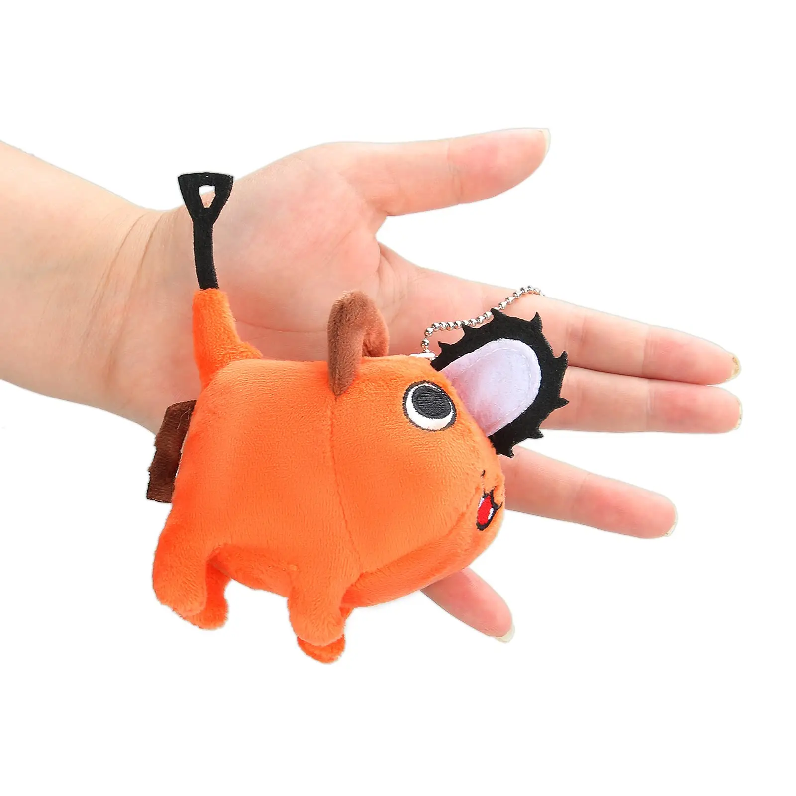 

Lowest Price Anime Chainsaw Man Pochita Cosplay Cute Plush Doll Key Chain Stuffed Pendant Toys 10cm Keychains for Kid Xmas Gifts