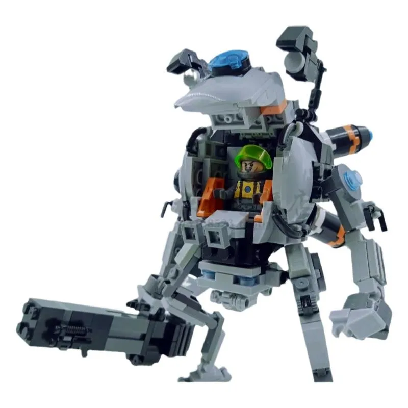 Детская игрушка строительные блоки экшн-фигурка детская аниме солдат сборные