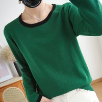 2022 autumn winter womens cashmere sweater womens pullover fashion cashmere sweater knitted top bottomed womens sweater