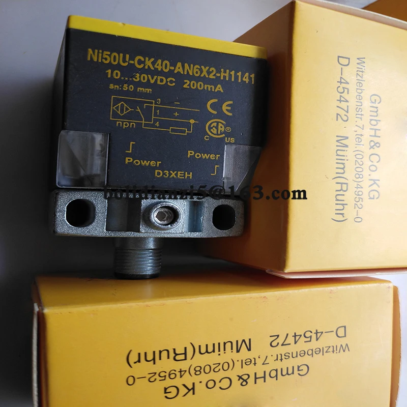 Новый датчик приближения NI50U-CK40-AP6X2-H1141 NI50U-CK40-AN6X2-H1141 NI50-CK40-AP6X2-H1141 В наличии