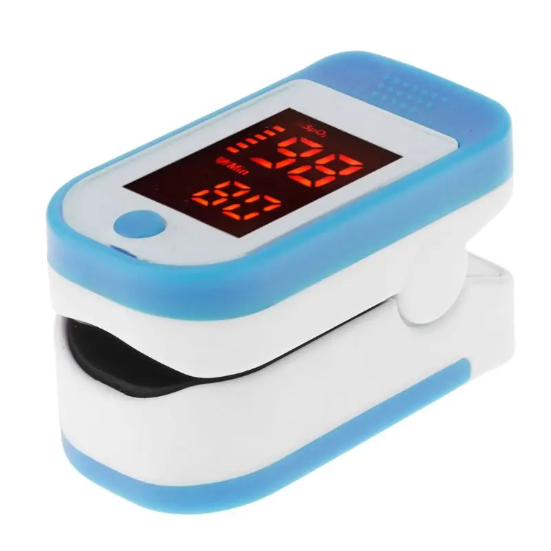 

Finger Pulse Oximeter Oxygen Saturation Monitor Fingertip Blood Heart Rate Meter