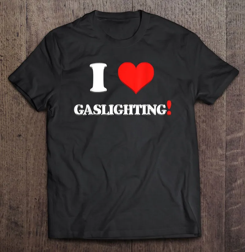 

Забавная футболка для влюбленных с надписью «I Love Gaslighting», Мужская футболка, Мужская одежда, эстетическая одежда, футболка оверсайз