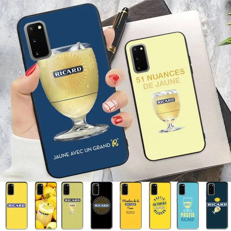 

RICARD Phone Case for Samsung S10 21 20 9 8 plus lite S20 UlTRA 7edge
