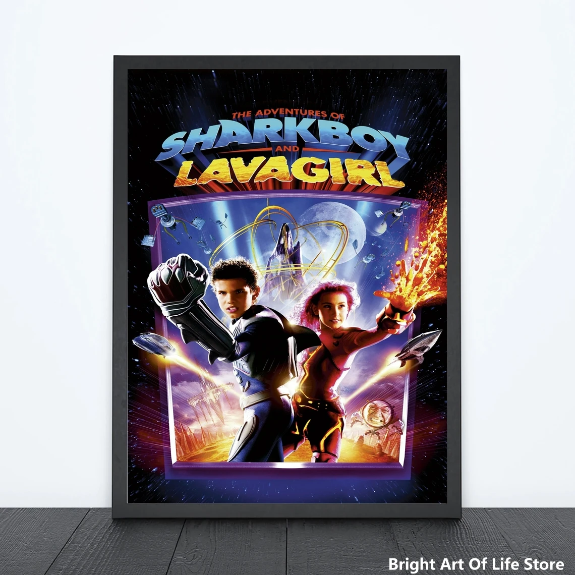 Приключения шаркбоя и лавагра (2005) постер фильма Звездный актер художественная