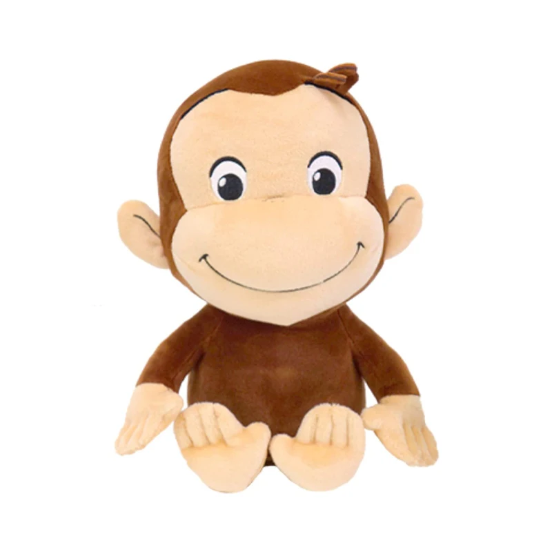 

New Cute Kawaii Baby Curious George Monkey Plush Kids Stuffed Animals Toys For Children Gifts