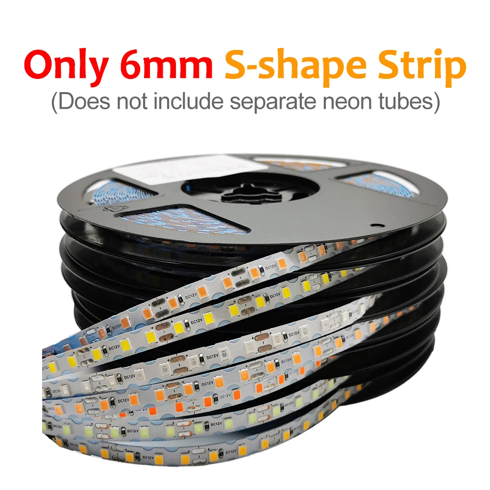 

Светодиодная лента LMODA гибкая силиконовая 6/8 мм 120 LED 12 цветов